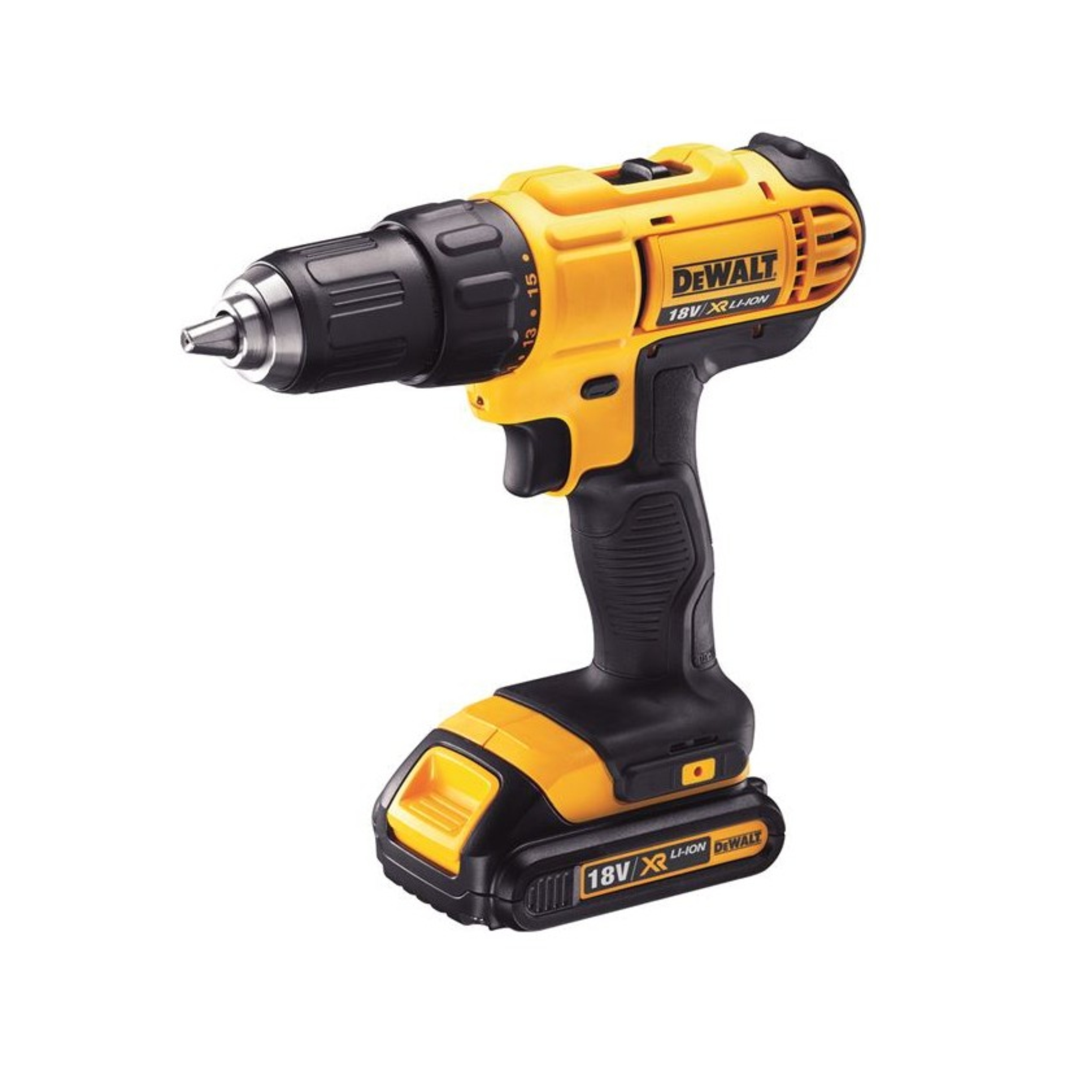 DEWALT DCD771S2 ÇIFT AKÜLÜ PROFESYONEL VIDALAMA 18V 1.5AH 13MM LI-ION